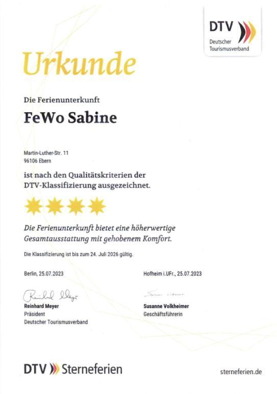 Fewo Sabine Ebern Екстер'єр фото